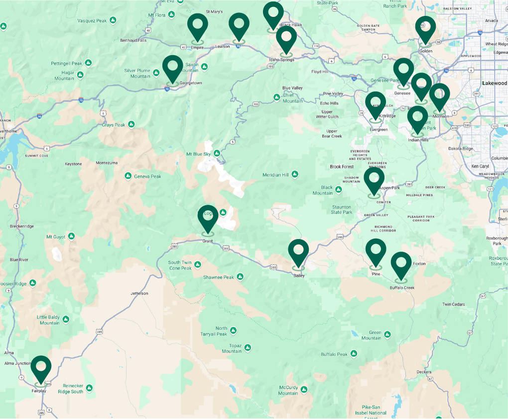 map-points service areas