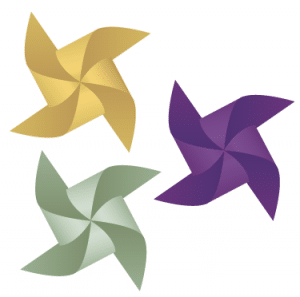 free vector pinwheel