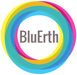 BluErth Logo Website Design