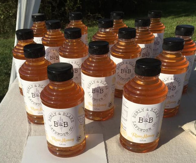 Packaging Design for Berly Blake Lavender Honey