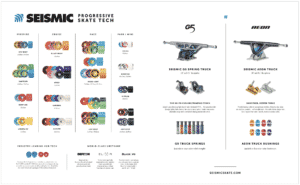 2-Page Spread Design for Seismic Skate