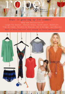Ad Design for Rope Boutique